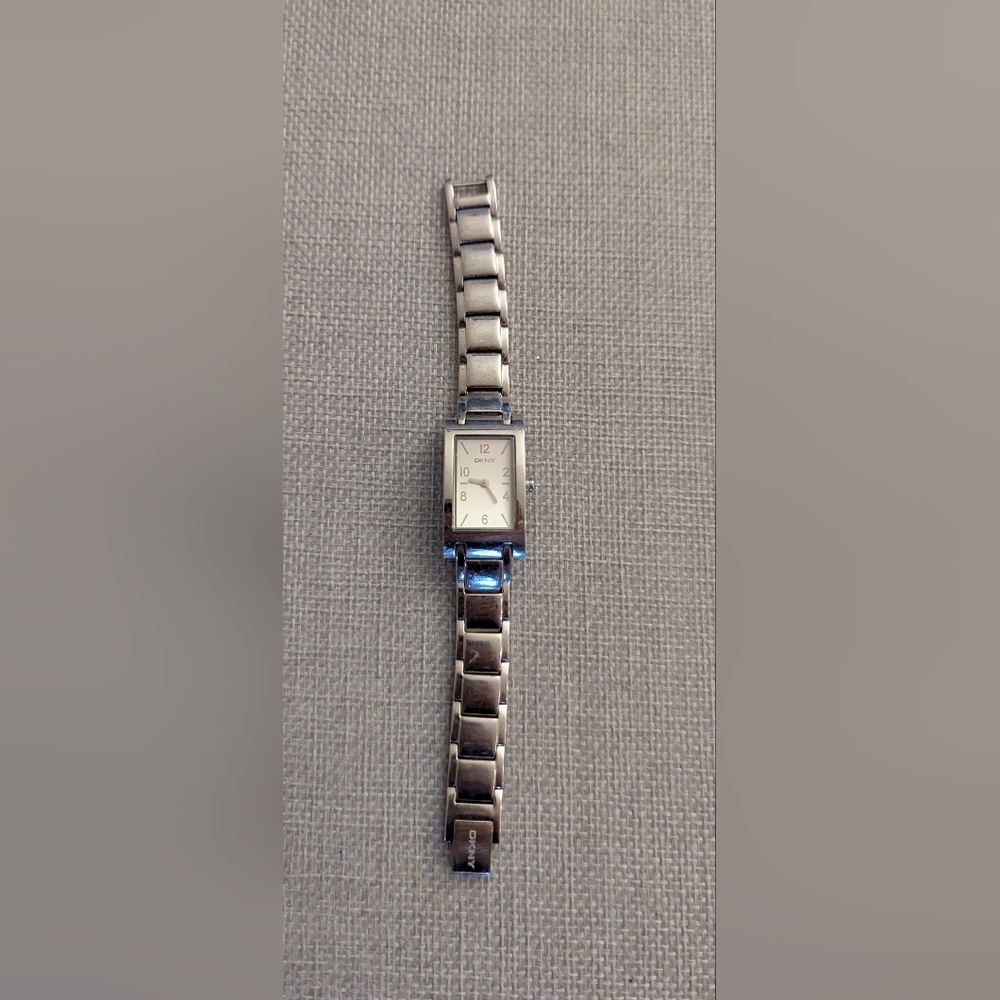 Women's DKNY Watch NY-3605 Silver Skinny Watch
